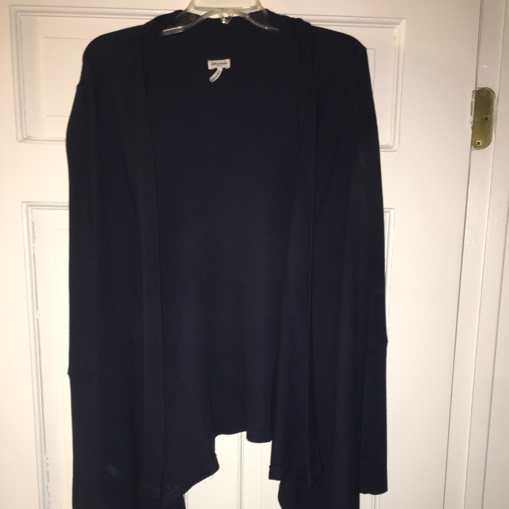 High low cardigan